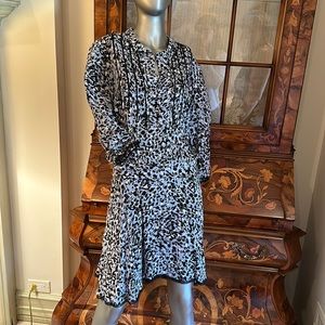 Zadig and Voltaire multicolor animal print dress